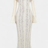 Rosalie - Maxi õlgadega kleit