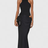 Mafalda - Maxi kleit õlavarredega ja Saleda siluetiga