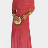 Renata - Maxi Obleka z Asimetričnim Ramenom