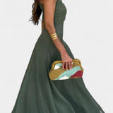 Renata - Maxi Obleka z Asimetričnim Ramenom