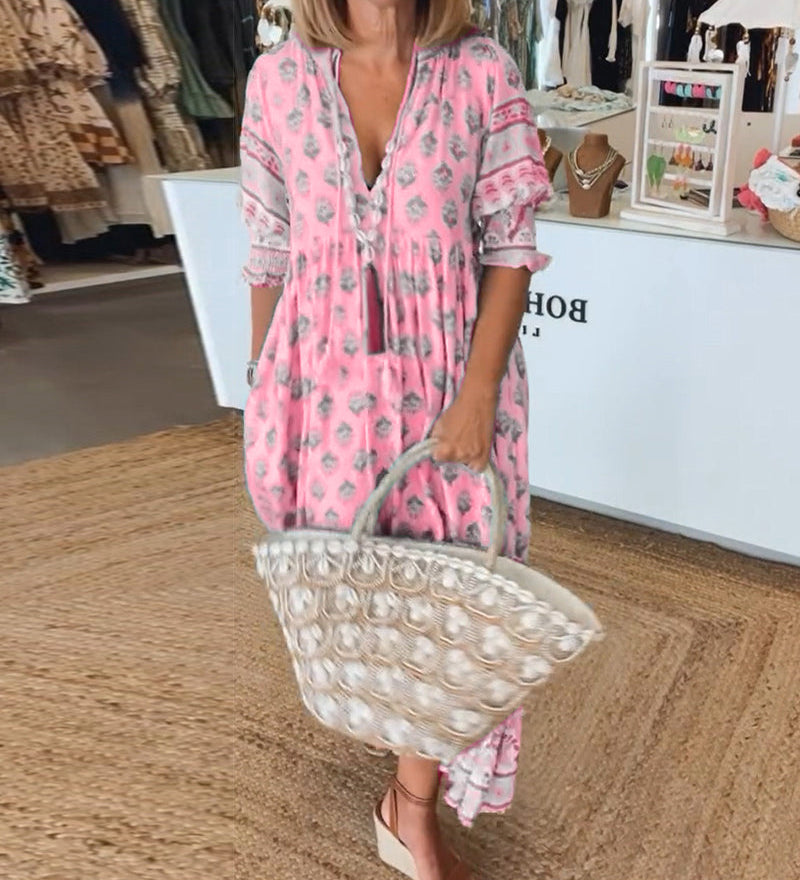 Jasmina – Obleka za Pomladno Osvežitev