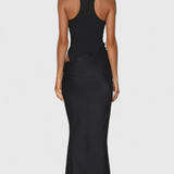 Mafalda - Maxi kleit õlavarredega ja Saleda siluetiga