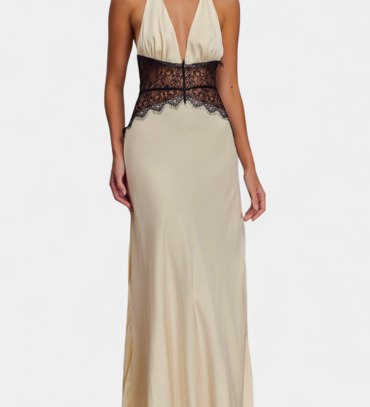 Ashanty - Pikk Kleit Halter Kraega ja Läbipaistva Lõhiku Tootega