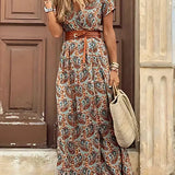 Tahlee | Elegantna Boho Maxi Obleka