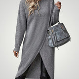 Xenia | Klasičen dolg pulover za dame z udobnostjo