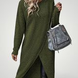 Xenia | Klasičen dolg pulover za dame z udobnostjo