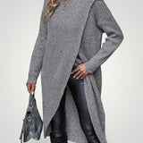 Xenia | Klasičen dolg pulover za dame z udobnostjo