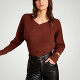 Amalinde | Dolg pulover z asimetričnim dizajnom