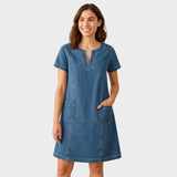 Paula - Oblačilo iz udobnega jeansa