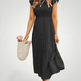 Cordula | Zračno Plisirano Poletno Obleko za Eleganten Dan