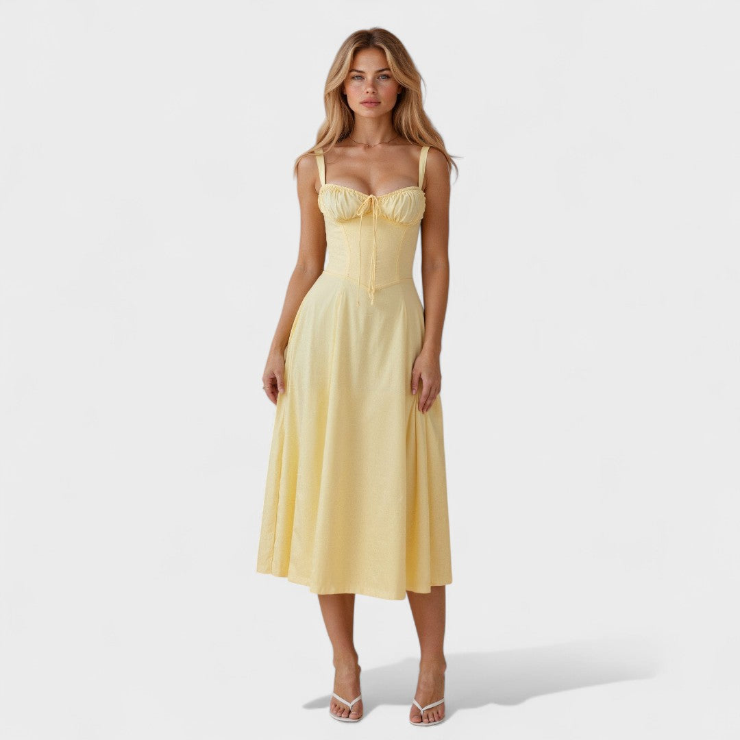 Petra - Midi Korset Dress