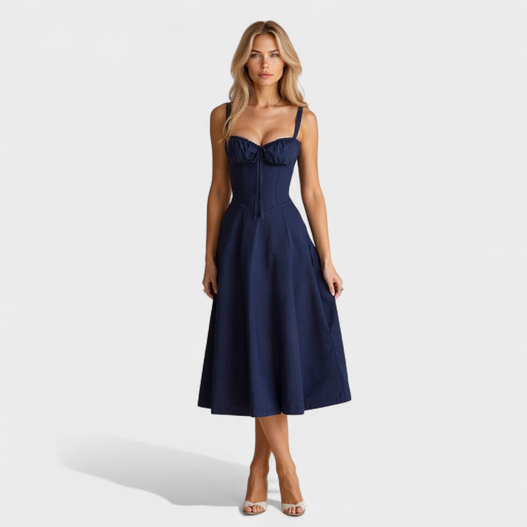 Petra - Midi Korset Dress