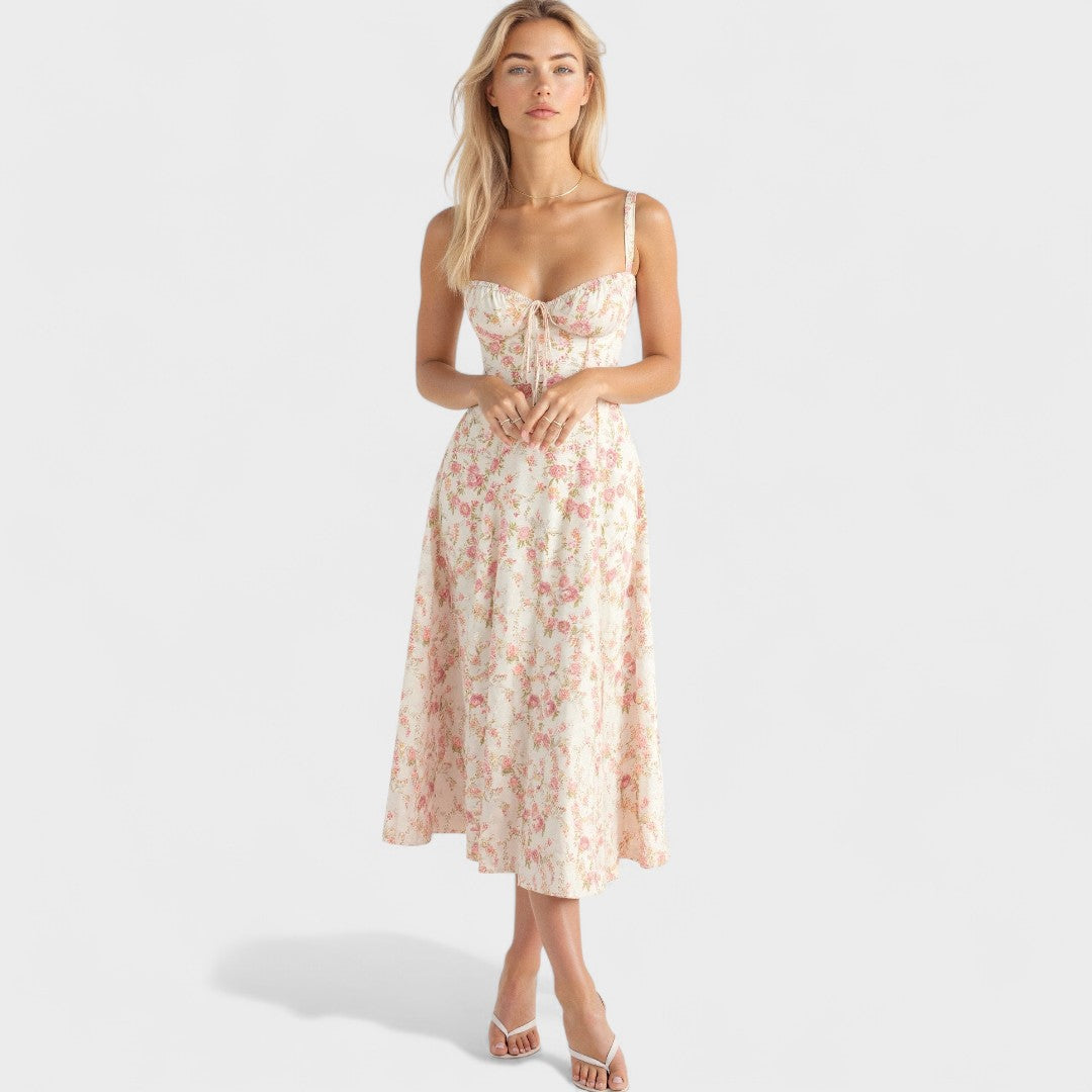 Petra - Midi Korset Dress