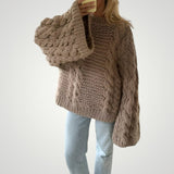 Gunda | Oversized pulover za sprostitev in stil