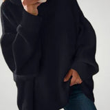 Hildegunde | Oversized pleten pulover za ženske za elegantne trenutke