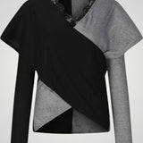 Margaretha | Elegantni pulover z motivom križa za dame