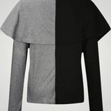 Margaretha | Elegantni pulover z motivom križa za dame