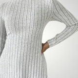 Nicoline | Črn pulover z visokim ovratnikom za ženske za eleganco