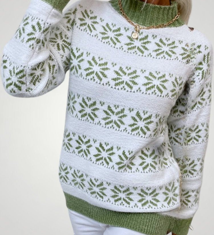 Ottilia | Pleten pulover za ženske v klasični eleganci