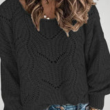 Sibyl | Strukturni pulover z eleganco in udobjem