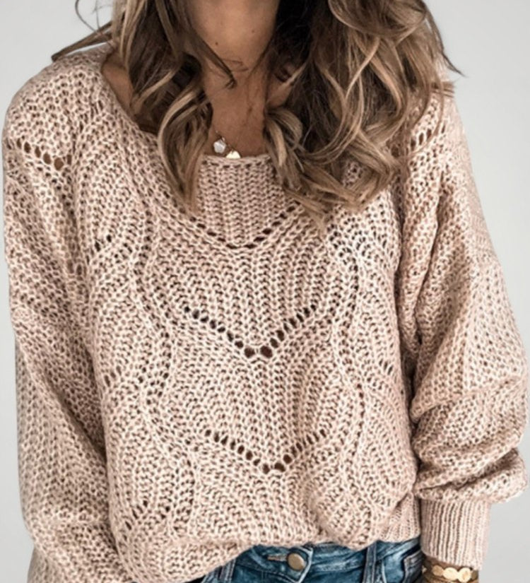 Sibyl | Strukturni pulover z eleganco in udobjem