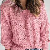 Sibyl | Strukturni pulover z eleganco in udobjem