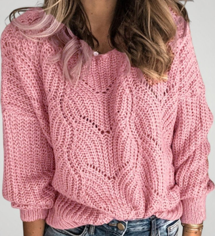 Sibyl | Strukturni pulover z eleganco in udobjem