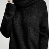 Ursina | Prevelik pulover z visokim ovratnikom za ženske - Stilski udobje