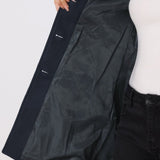 Helena | Ženski zimski plašč s enim gumbom