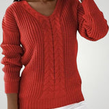 Veronique | Pulover z V-izrezom za eleganco