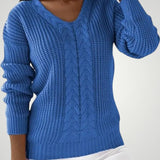 Veronique | Pulover z V-izrezom za eleganco