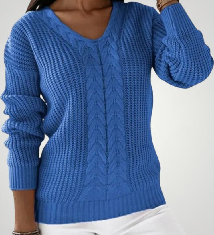 Veronique | Pulover z V-izrezom za eleganco