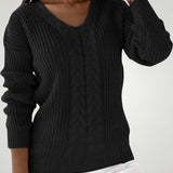 Veronique | Pulover z V-izrezom za eleganco