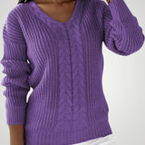 Veronique | Pulover z V-izrezom za eleganco