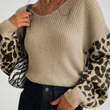 Amrei | Večfunkcionalni pleteni pulover za eleganco