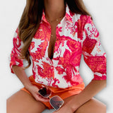 Ljubomira – Elegantna Geometrijska Bluza